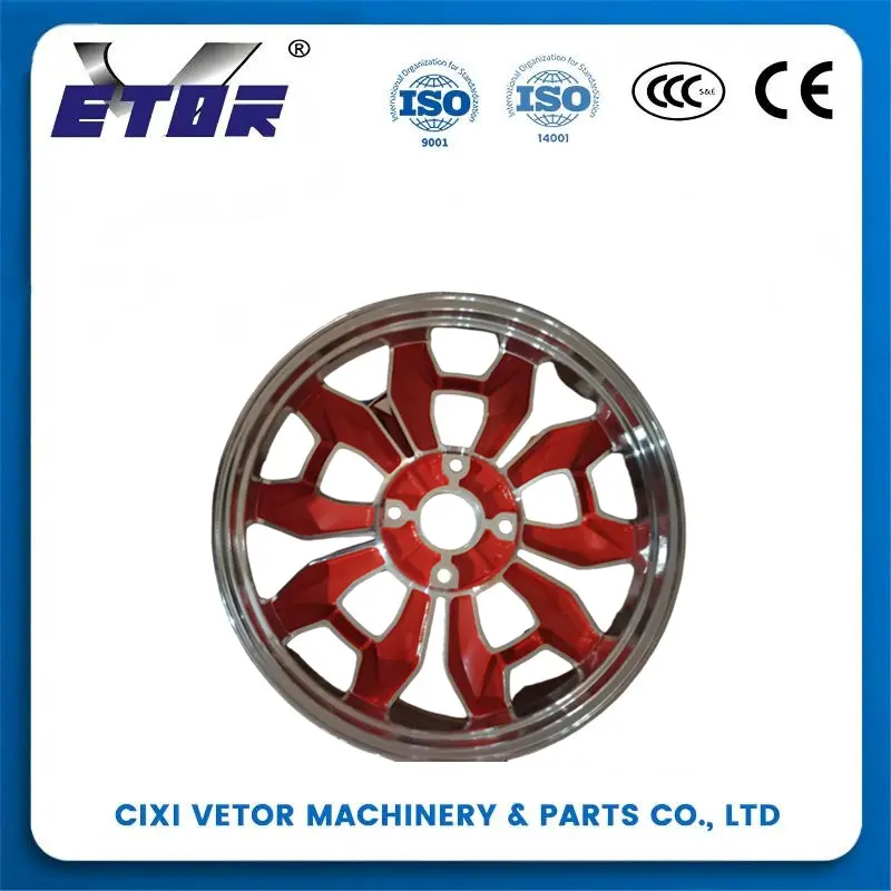 High-Quality Red CNC Aluminum Motorcycle Wheels Alloy rim Manufacturer, Supplier