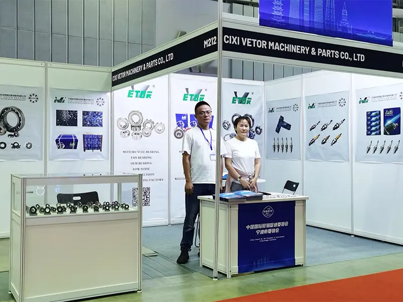 VETOR GROUP exhibition booth at international auto parts trade show