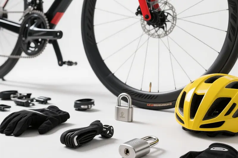Quality bicycle replacement parts including lightweight frame components, gear systems and braking components
