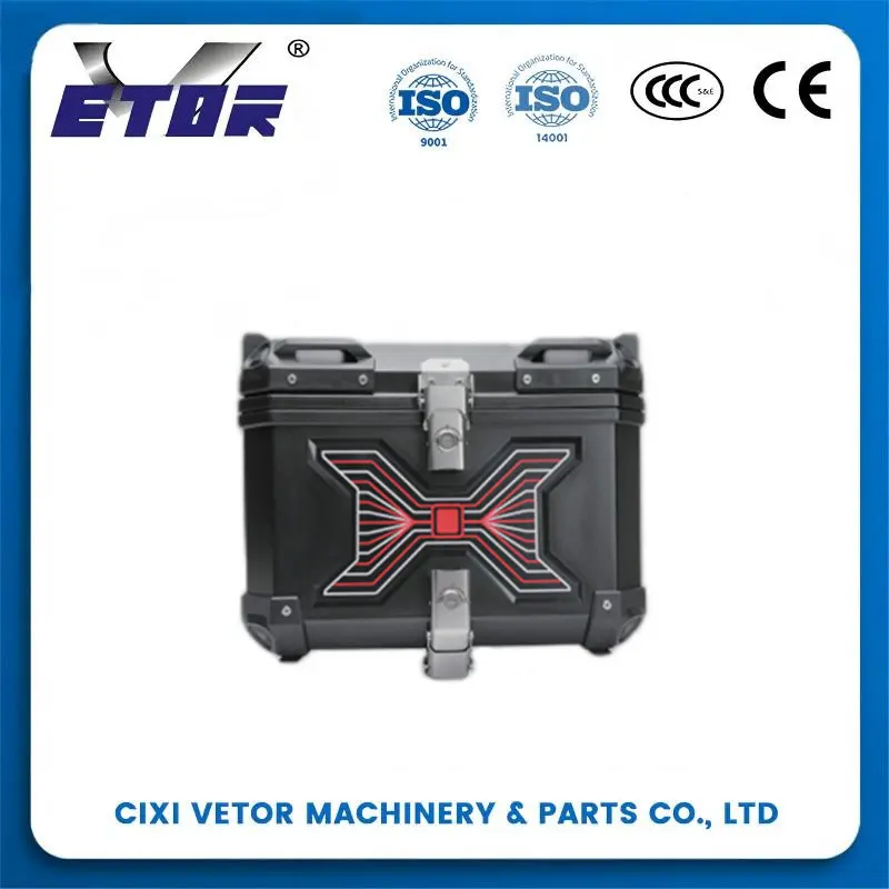 High-Quality Motorcycle Tail box with Lock and LED Reflector 100L Supplier, Exporters