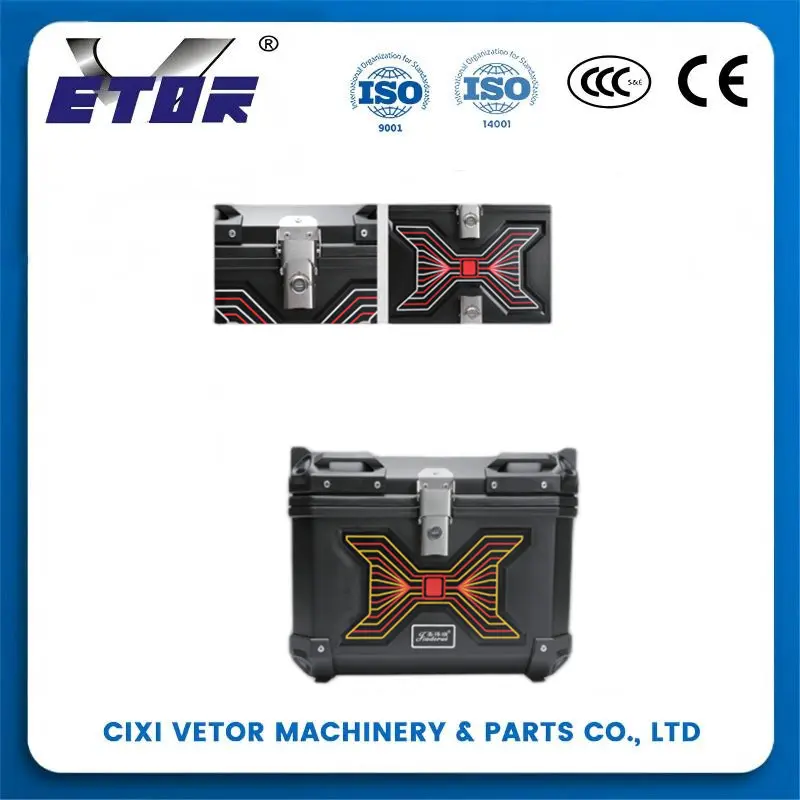 High-Quality Motorcycle Tail box with Lock and LED Reflector 100L Supplier, Exporters