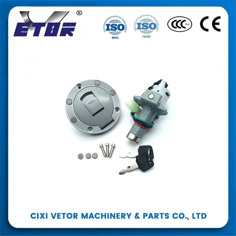 China Good quality motorcycle lock Set for CD70,WY125 Bibasic Manufacturers, Manufacturer