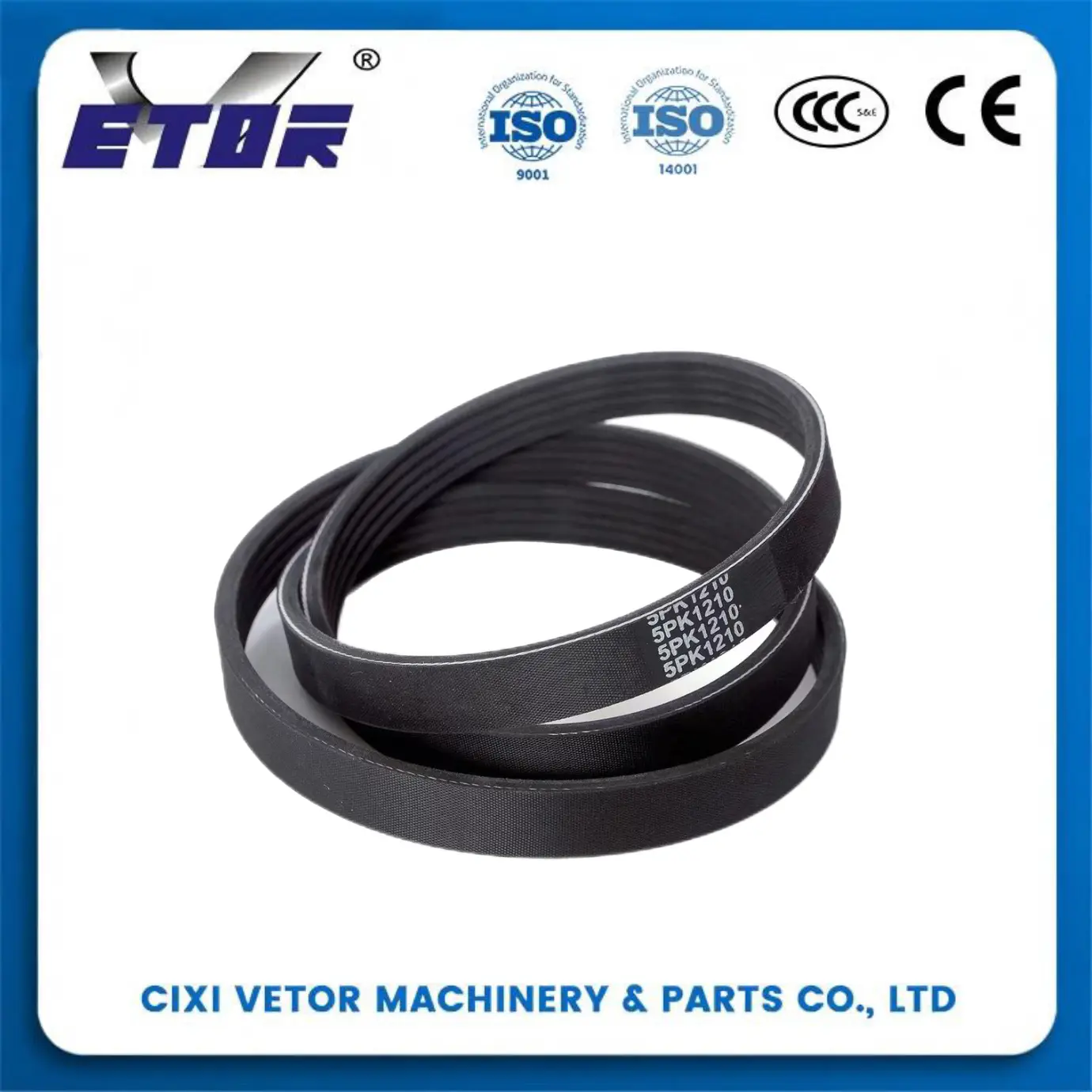 High-Quality 5PK1210 Multi-Ribbed V-Belt for Automotive & Industrial Applications Manufacturer, Supplier
