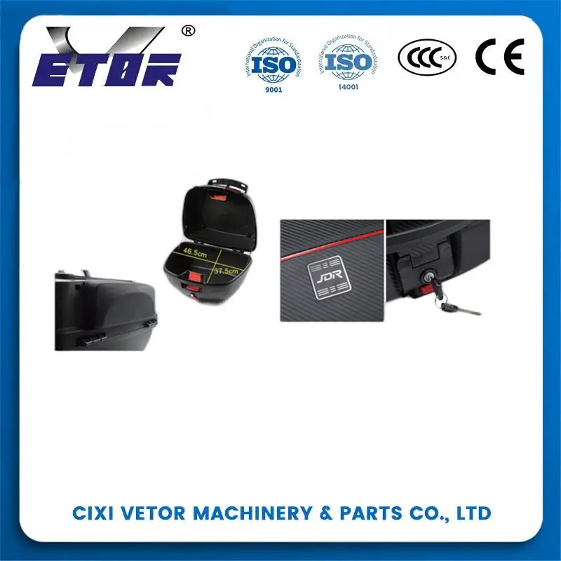 China Motorcycle Tail box with Lock and LED Reflector 42L Manufacturer, Suppliers
