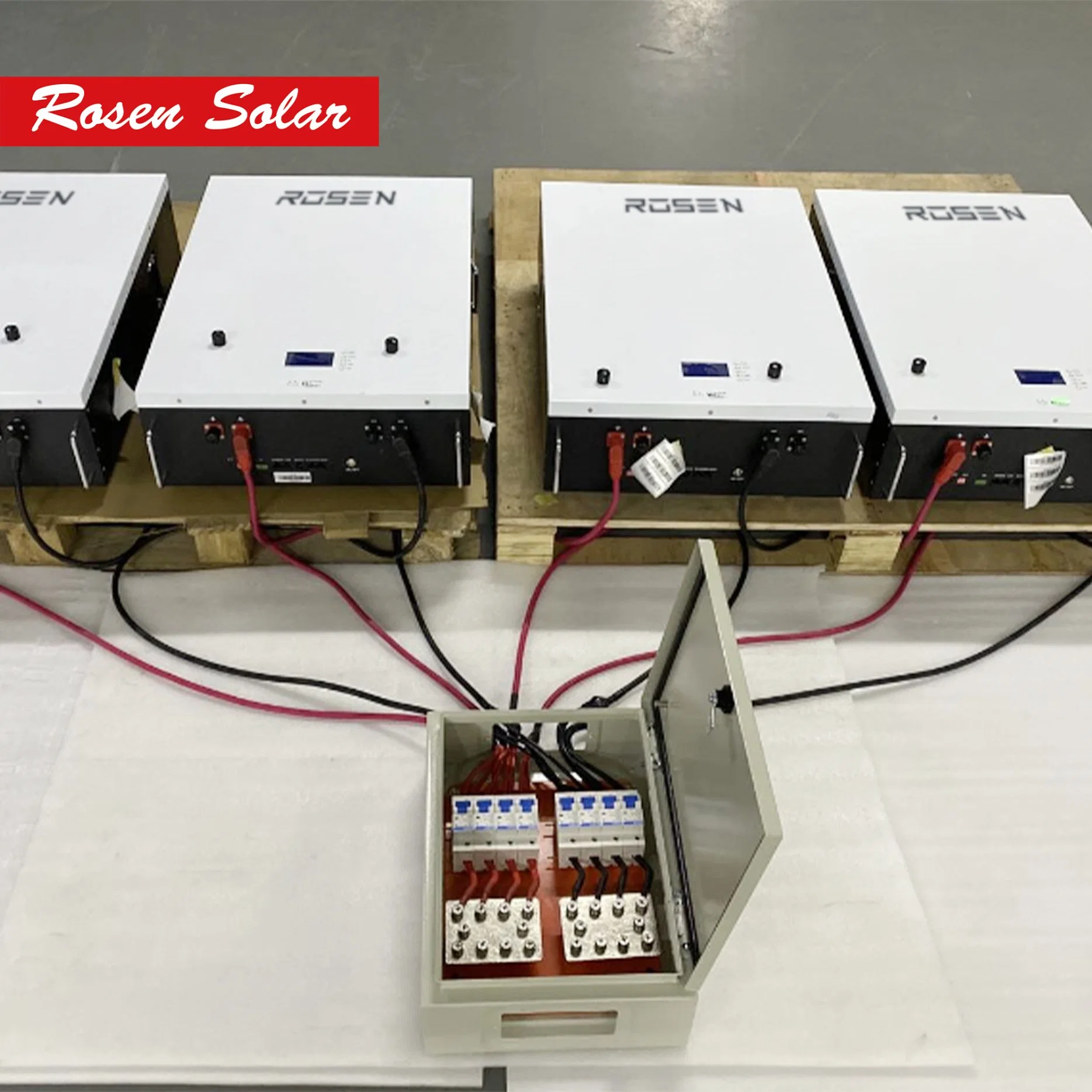 7.5kwh 7.5kw Bateria de Lítio 48V 150ah Li Ion LiFePO4 Banco de Baterias de Ciclo Profundo