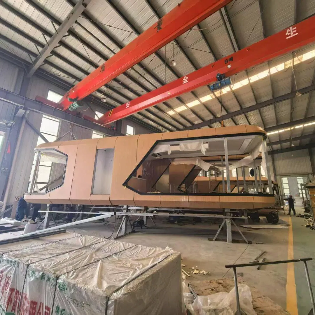 Casa Modular de Cápsula Prefabricada Moderna à Prova d'Água e à Prova de Som para Camping ao Ar Livre para Resort, Hotel e Homestay