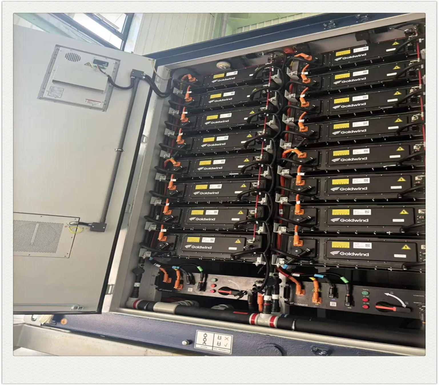 5mwh Sistema de Armazenamento de Energia Unidade de Gerenciamento de Potência com Caixa de Alta Tensão da Jingye Nova Energia