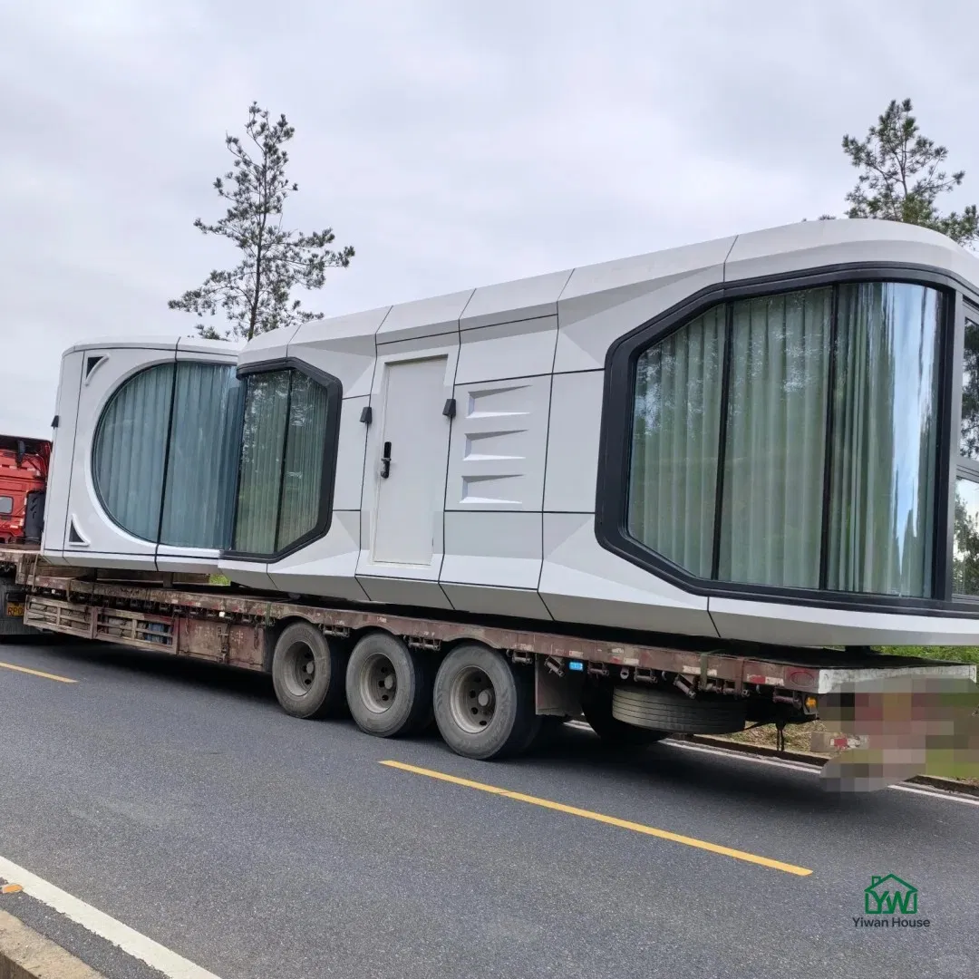 Móvel À Prova de Som À Prova d'Água À Prova de Fogo 5.8m 8.5m 11.5m Personalizado Prefabricado Moderno Casa Contêiner Espaço Pódio Cápsula