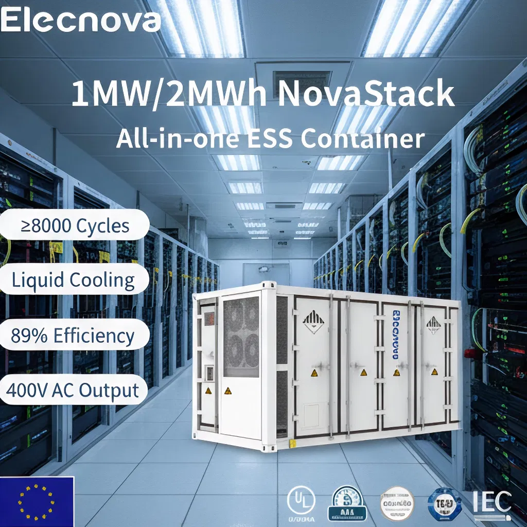 20FT Sistema de Armazenamento de Energia Containerizado Turnkey 1000kw 2170kwh para Projetos de Utilidade e Industriais em Rápido Andamento