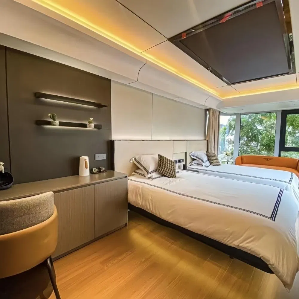 Casa Modular de Cápsula Prefabricada Moderna à Prova d'Água e à Prova de Som para Camping ao Ar Livre para Resort, Hotel e Homestay