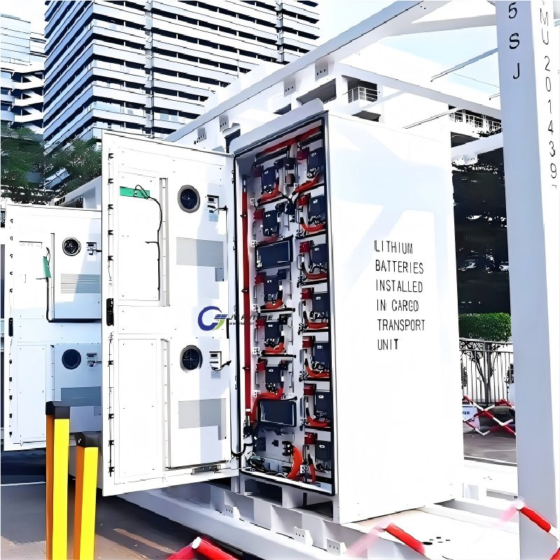 Refrigeração Líquida de Alta Tensão LiFePO4 Armário de Armazenamento de Energia ao Ar Livre IP65 Sistema BMS Inteligente para Todo o Armário Envio