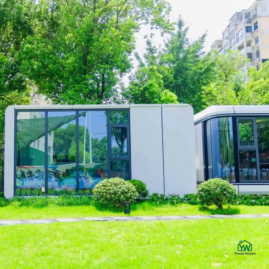 Pódio de Glamping Móvel Austrália Casa de Cápsula Espacial Mini Personalizada Rápido Cabana Casa Inteligente Móvel