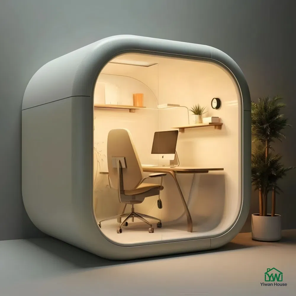 Casa Modular Prefabricada Tiny Mobile Homestay Glamping Preço de Fábrica Mini Espaço Inteligente Cápsula Residencial Moderna Cabana Prefabricada Maçã