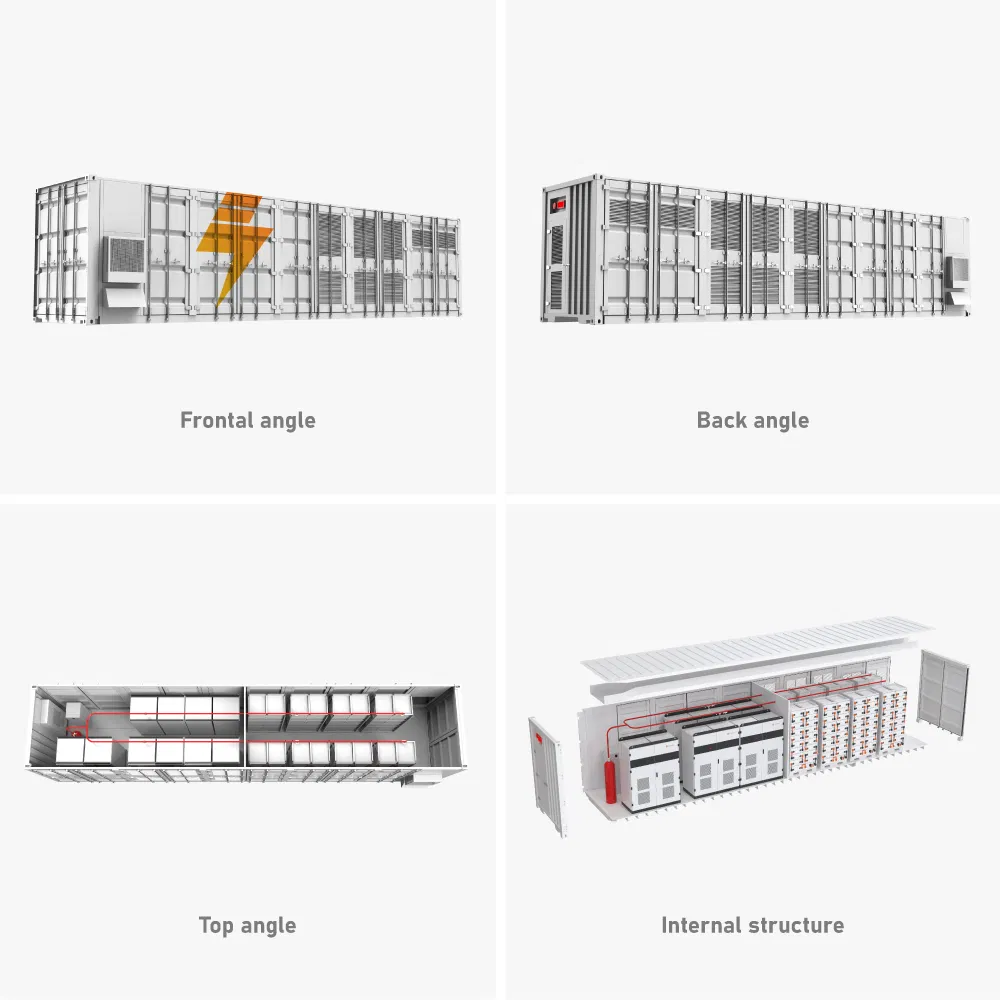 Caixa de Controle de Bateria Sunark Ess 1MW 2mwh 2MW 5mwh Sistema de Armazenamento de Energia Fotovoltaica de Alta Tensão