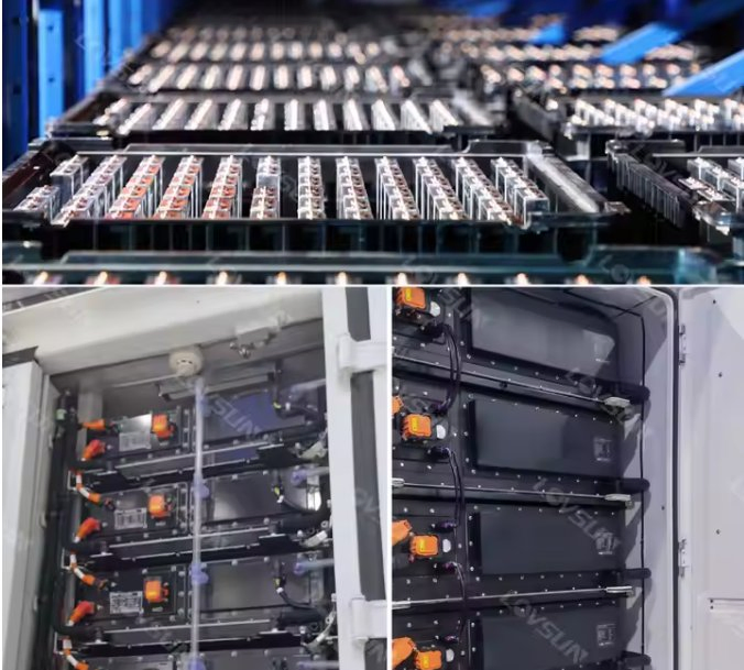 Armazenamento de Bateria de Lítio Tudo-em-Um para Aplicações Comerciais e Industriais ao Ar Livre 100kwh~500kwh LiFePO4