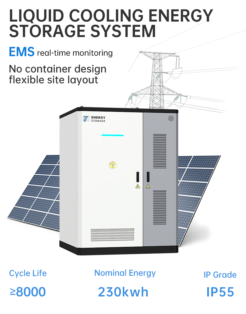 Preço de Fábrica Beny 230 Kwh Resfriamento Líquido Armazenamento de Energia de Bateria Industrial Comercial 115kwh 215kwh 241kwh