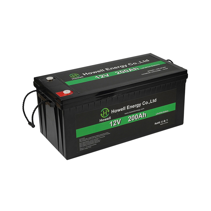 Bateria de Ciclo Profundo 12V 200ah de Lítio Lítio Ferro Fosfato para RV