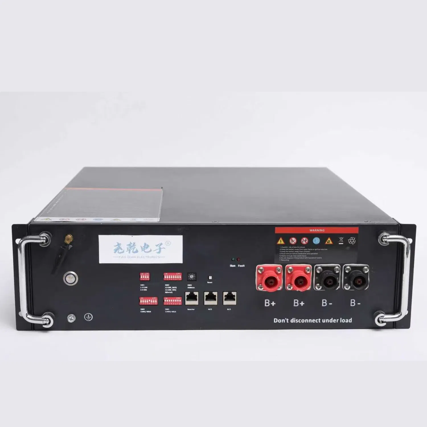 Bateria de Íon de Lítio Montável em Rack Confiável 48V 100ah