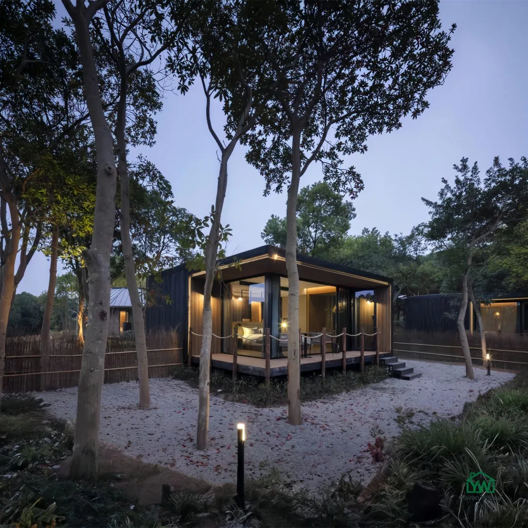 Móvel À Prova de Som À Prova d'Água À Prova de Fogo 5.8m 8.5m 11.5m Personalizado Prefabricado Moderno Casa Contêiner Espaço Pódio Cápsula