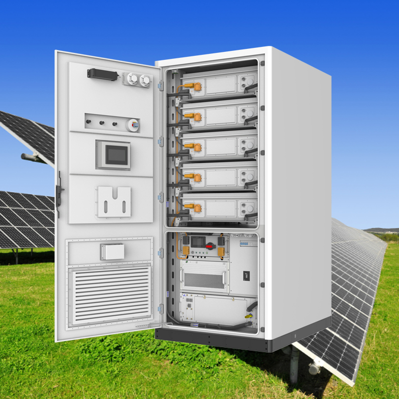 100kw 261kwh Sistema de Armazenamento de Energia Industrial Comercial de Alta Tensão Off Grid Bess com Caixa de Bateria Container Ess