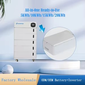 Sistema de Armazenamento de Energia Solar Tudo em Um 10kwh 15kwh LiFePO4 Bateria com Inversor