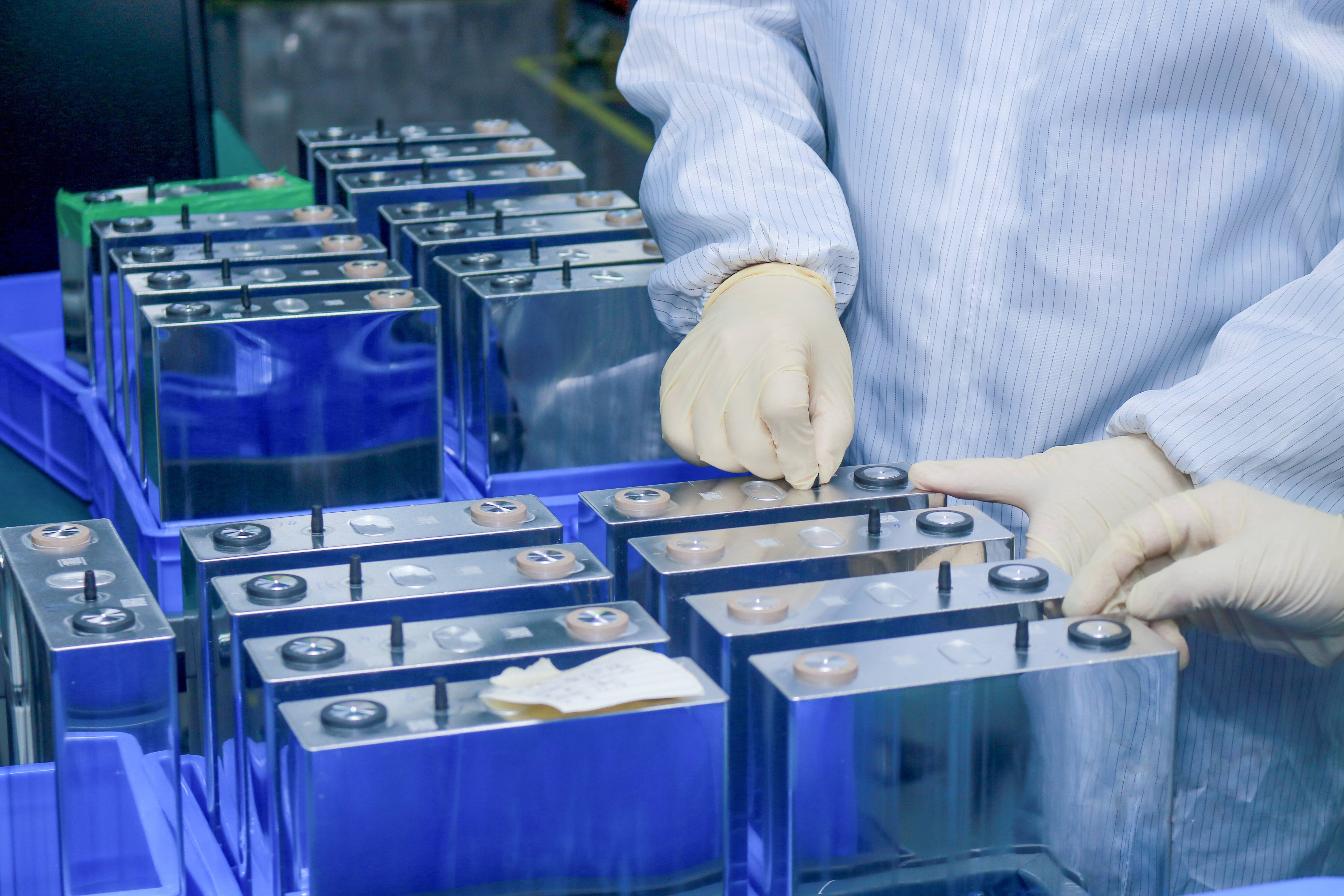 Fábrica Vetsin Energy - Linha de produção de baterias de lítio de alta qualidade