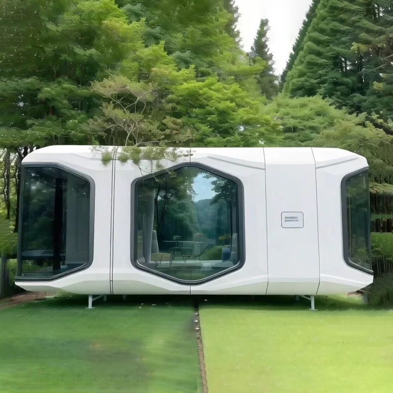 Casa Modular de Cápsula Prefabricada Moderna à Prova d'Água e à Prova de Som para Camping ao Ar Livre para Resort, Hotel e Homestay