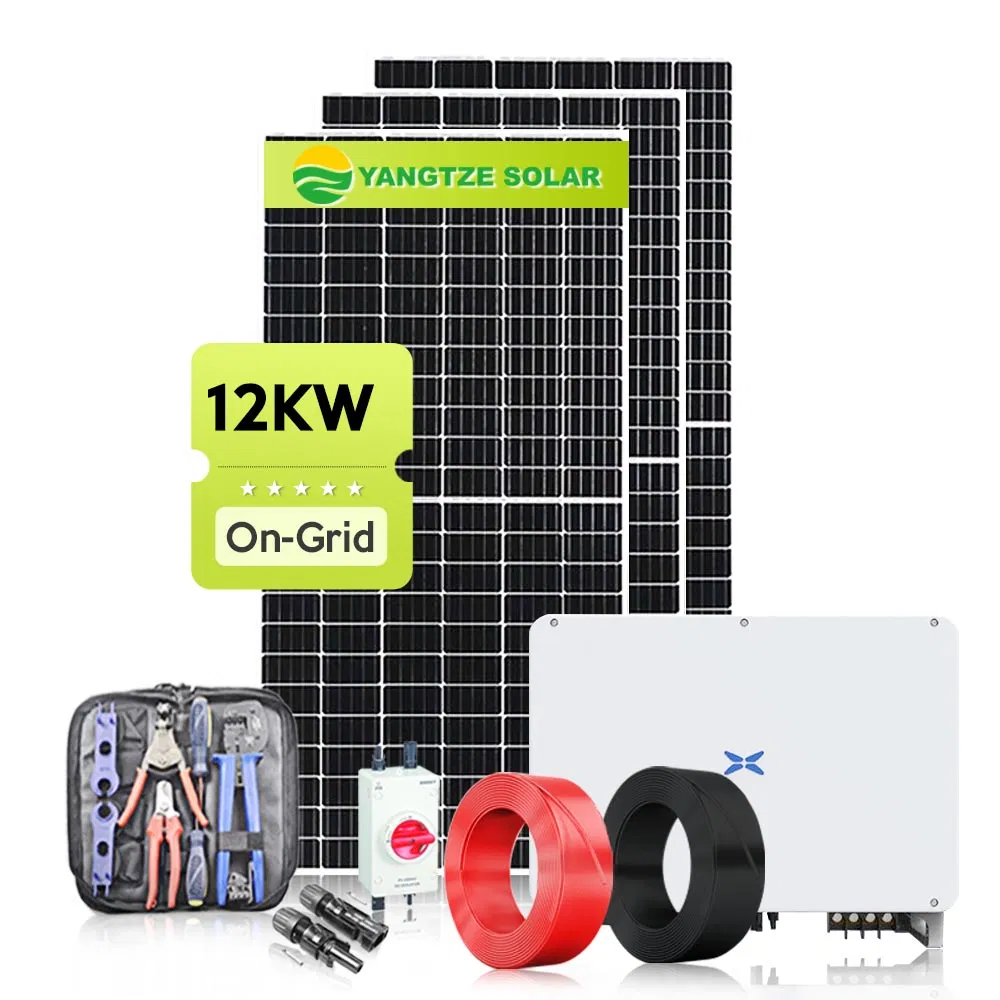 Sistema Solar Yangtze Working com Banco de Baterias 1MW 5MW