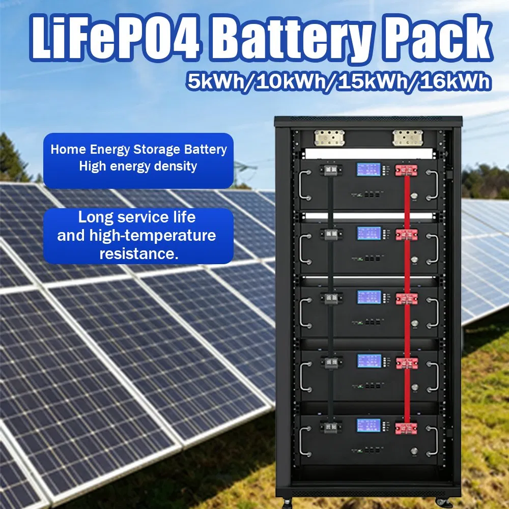 Sistema de Armazenamento de Energia com Bateria de Lítio Solar Montada em Rack de Baixa Temperatura para Uso em Casa ao Ar Livre 48V 200ah LiFePO4