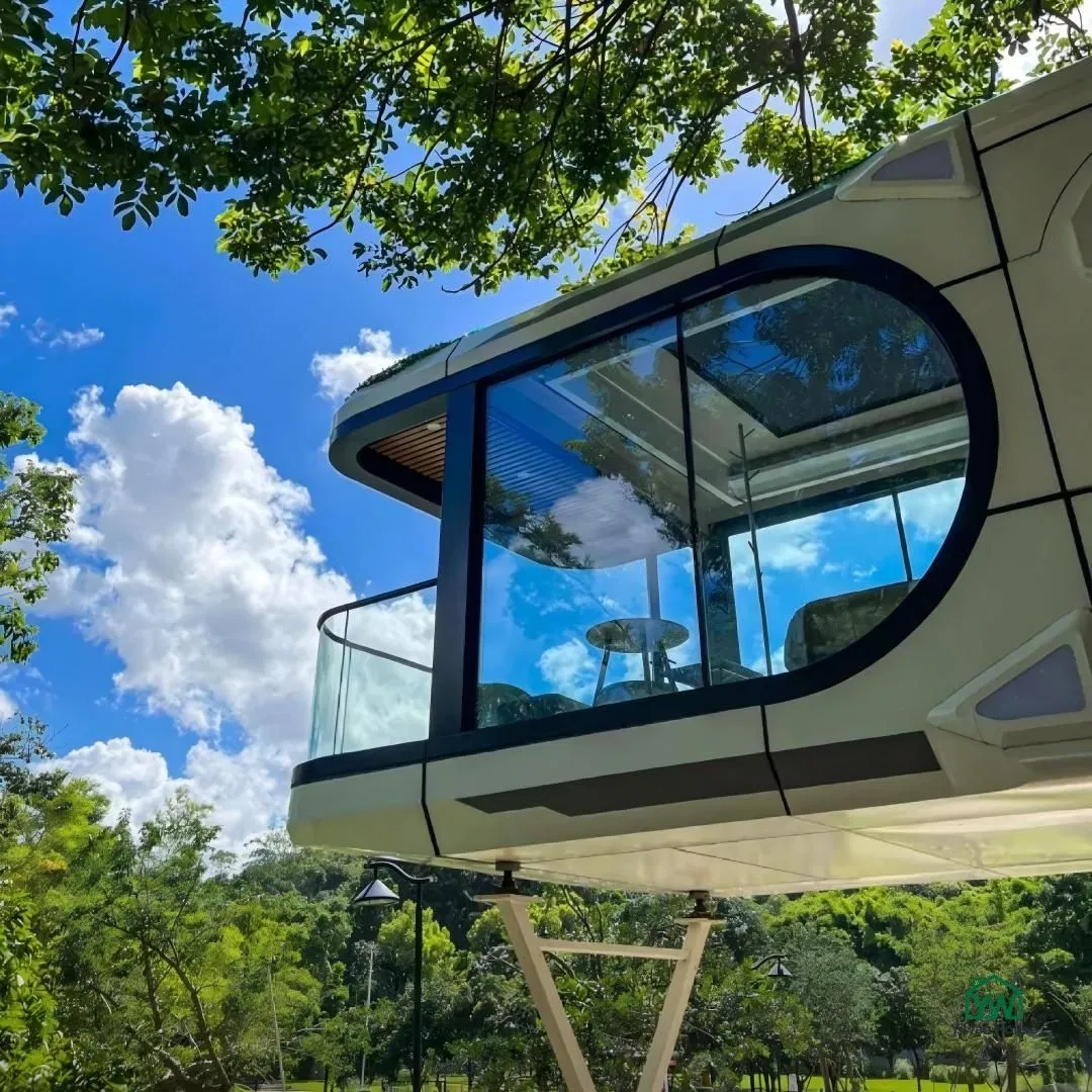 Venda Quente Casa Móvel Contêiner Personalizada Tiny Resort Glamping Ecológica