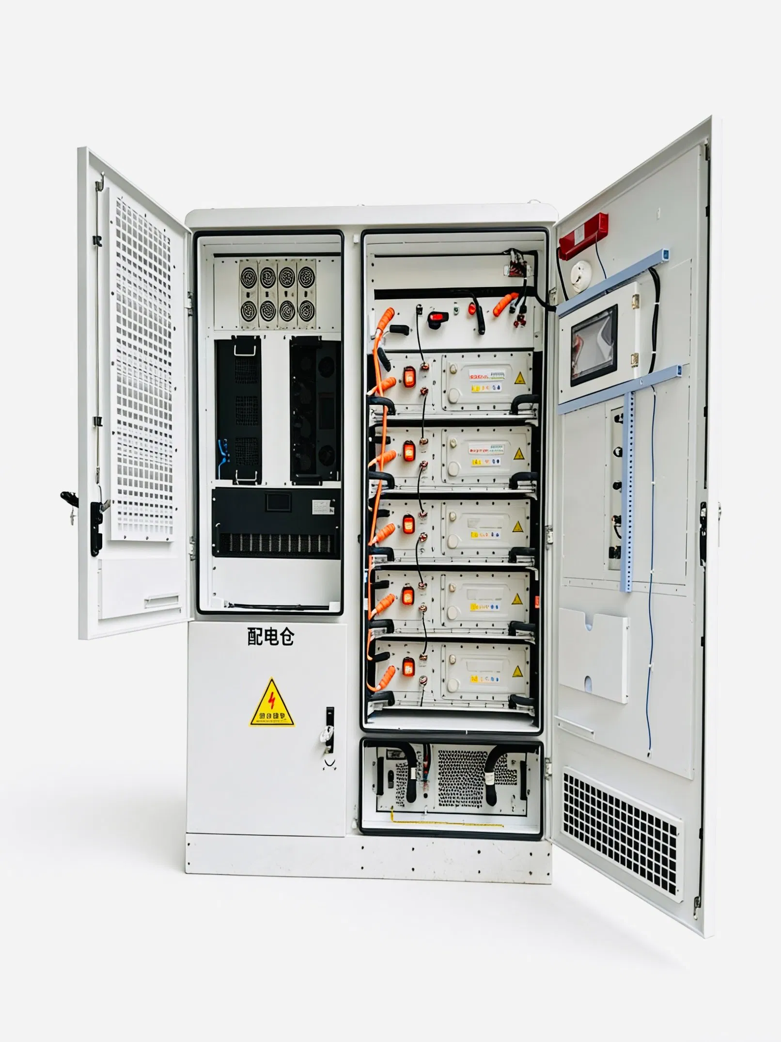 Refrigeração Líquida Inteligente 261kwh para Armário de Baterias em Armazenamento de Energia Solar Comercial e Industrial
