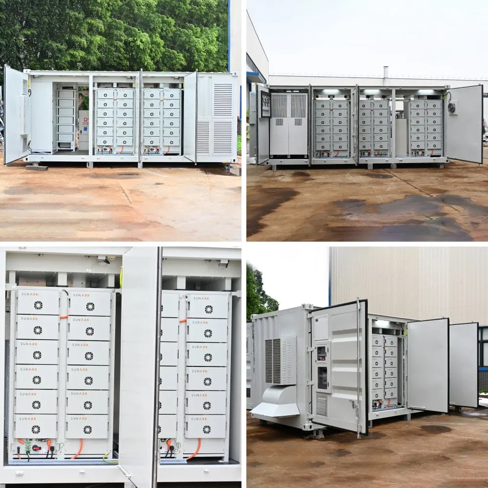 Caixa de Controle de Bateria Sunark Ess 1MW 2mwh 2MW 5mwh Sistema de Armazenamento de Energia Fotovoltaica de Alta Tensão