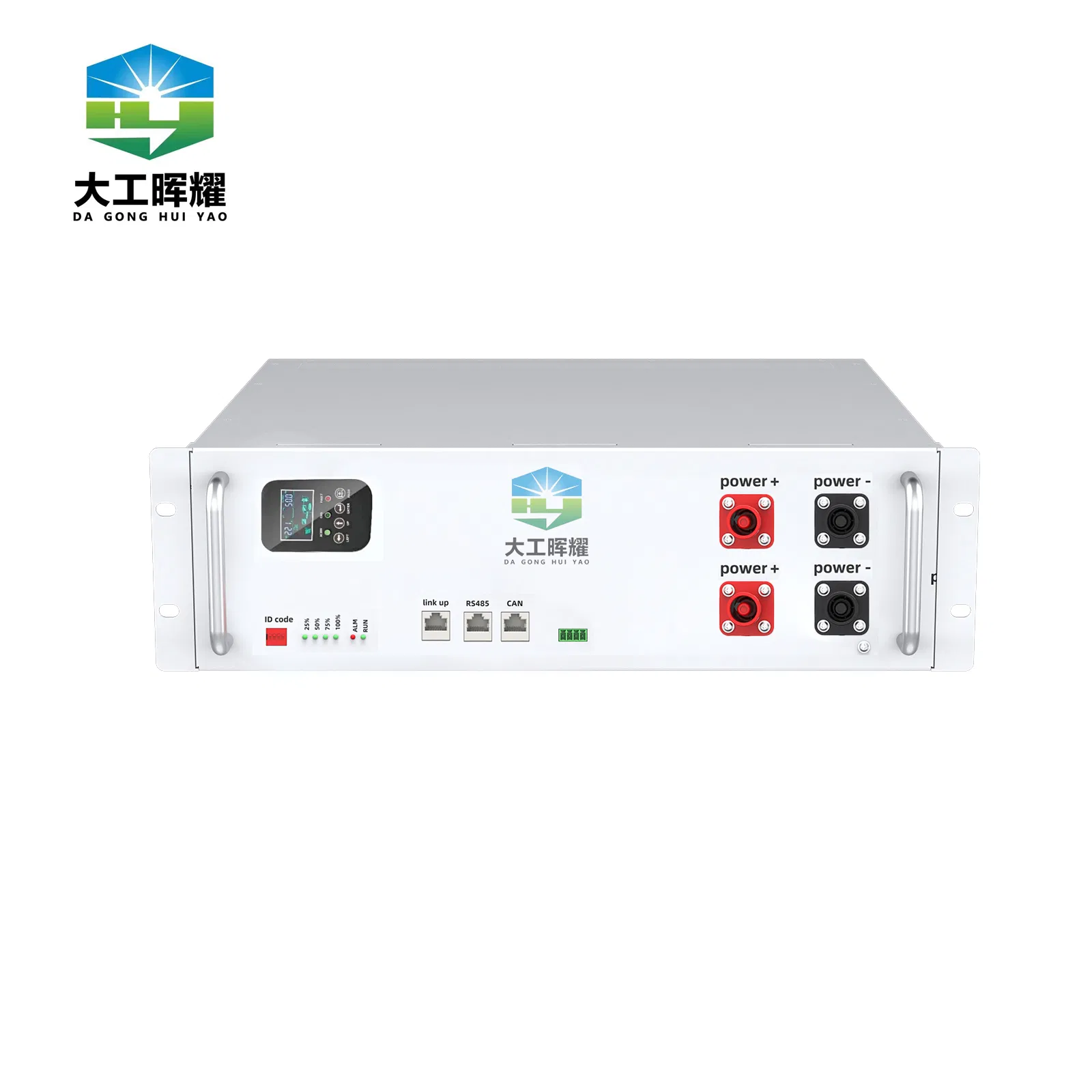 Bateria de Alta Capacidade 51.2V LiFePO4 para Armazenamento Eficiente de Energia em Casa