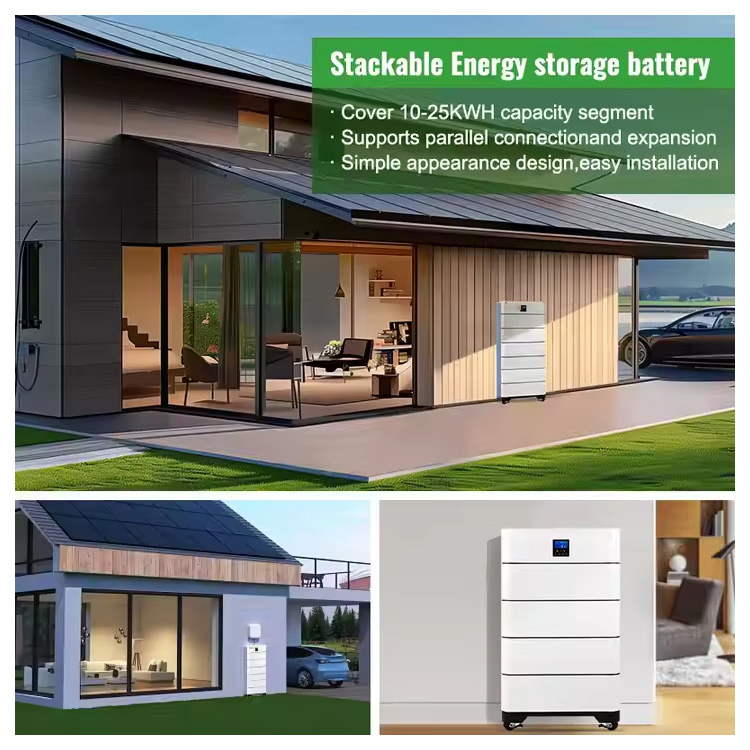 Sistema Solar Residencial 5kw Inversor 51.2V 5kwh~50kwh Tudo em Um LiFePO4 Bateria