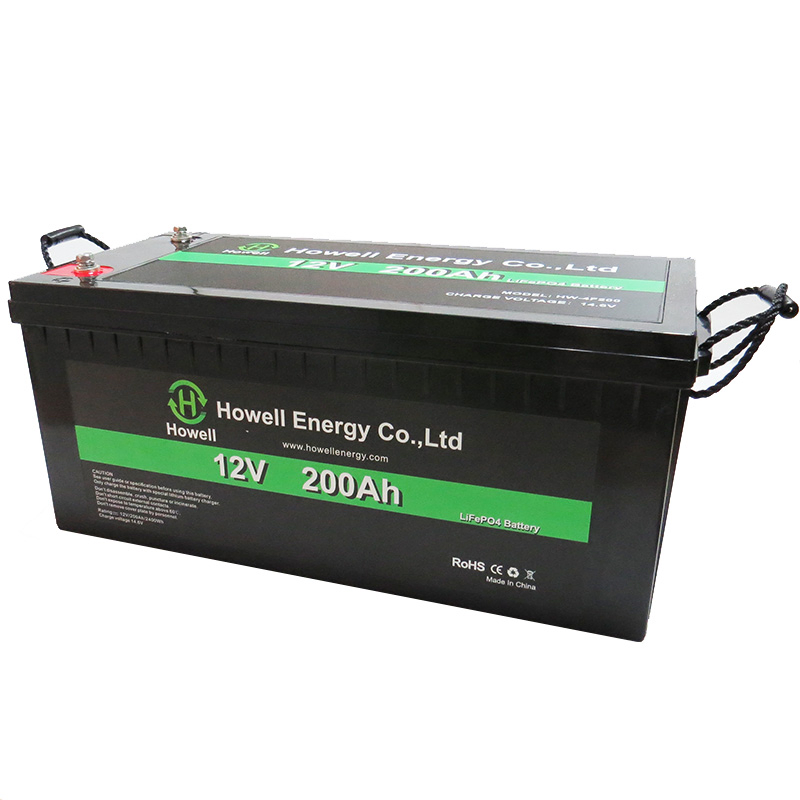 Bateria de Alta Capacidade 12V 300ah LiFePO4 para Veículos Elétricos e Uso Solar
