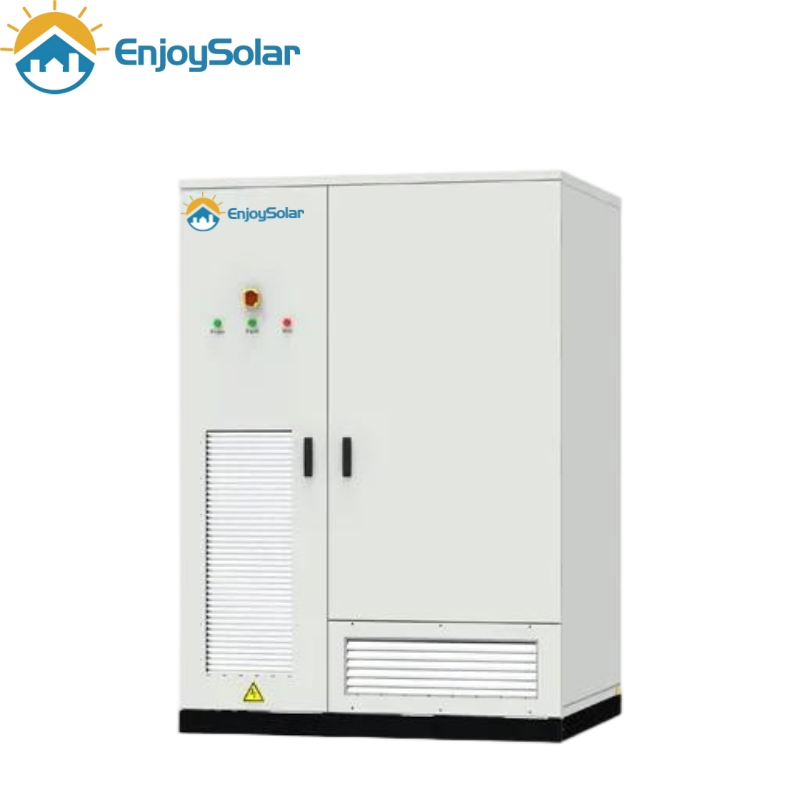 Todos em Um 125kw Inversor de Energia Solar Híbrido com 261kwh Bateria Refrigerada a Líquido LiFePO4 para Sistema de Pacote de Baterias de Lítio