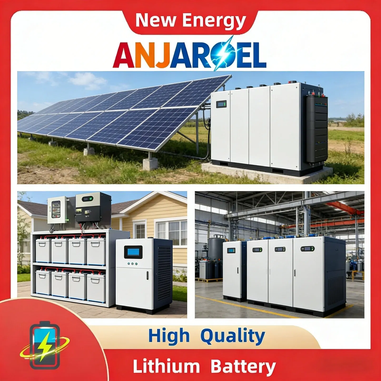 Bateria de Armazenamento de Energia 51.2V 300ah Iate LiFePO4 Bateria, Ciclo Profundo de Energia para Uso Marinho e Offshore