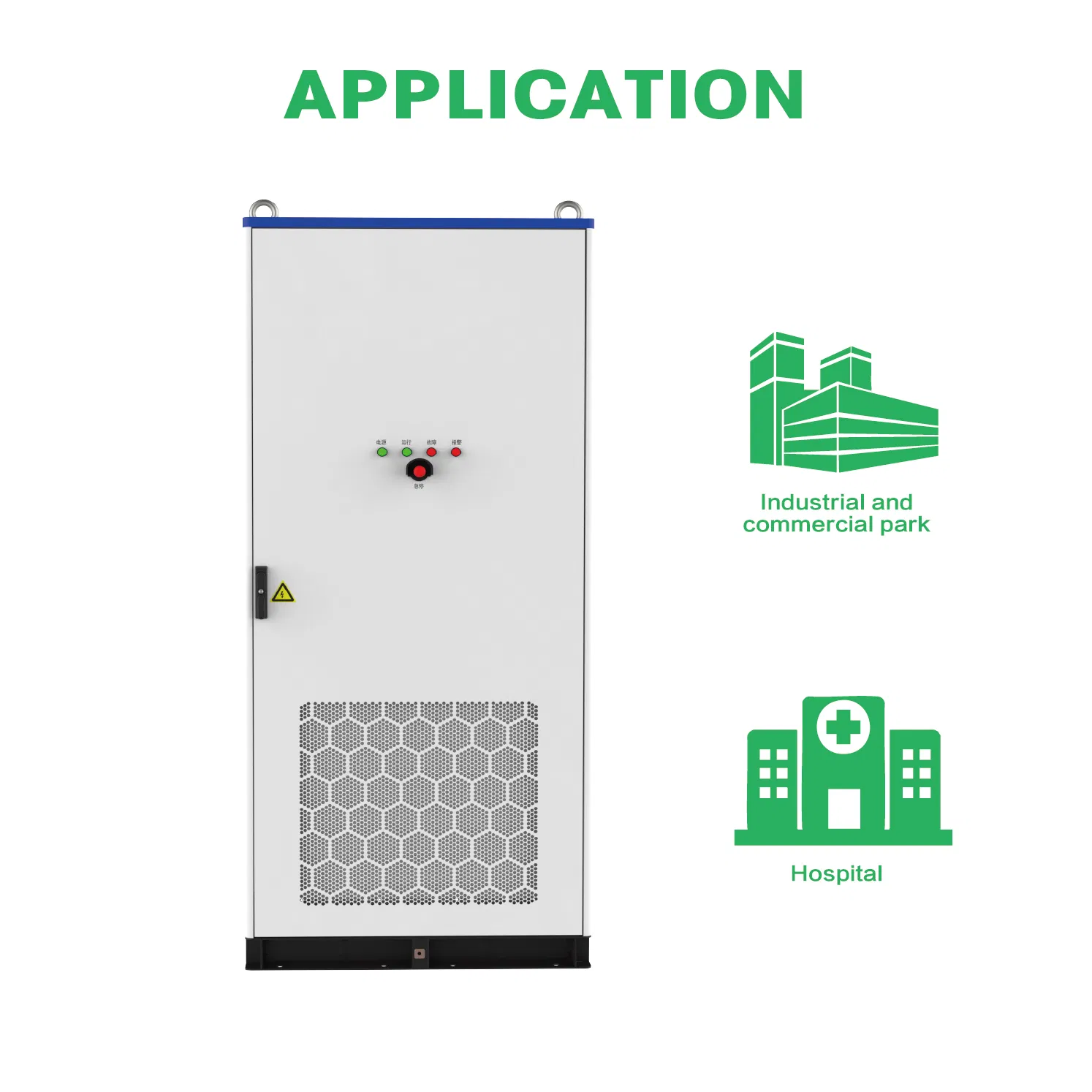 Bateria de Lítio LiFePO4 Confiável 125kw 261kw Bateria de Armazenamento de Energia Comercial e Industrial para Energia de Backup