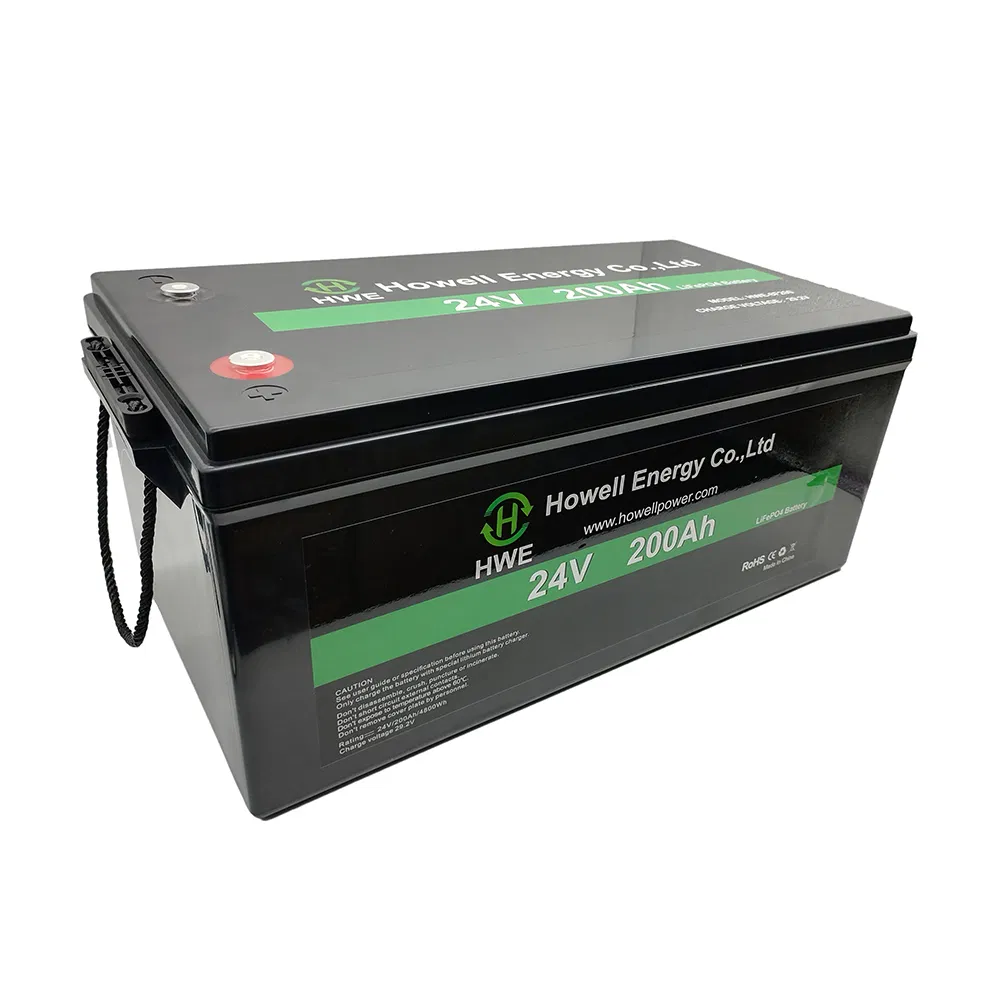 Bateria de Fosfato de Ferro de Lítio de Ciclo Profundo 25.6V 200ah para Triciclos Elétricos