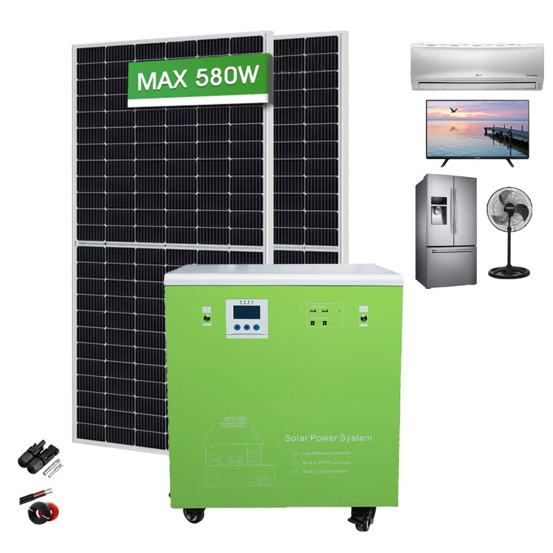 1K 1.5K 3K 6K LiFePO4 Sistema de Armazenamento de Energia Solar Residencial Montado no Chão com Bateria Tudo em Um Ess