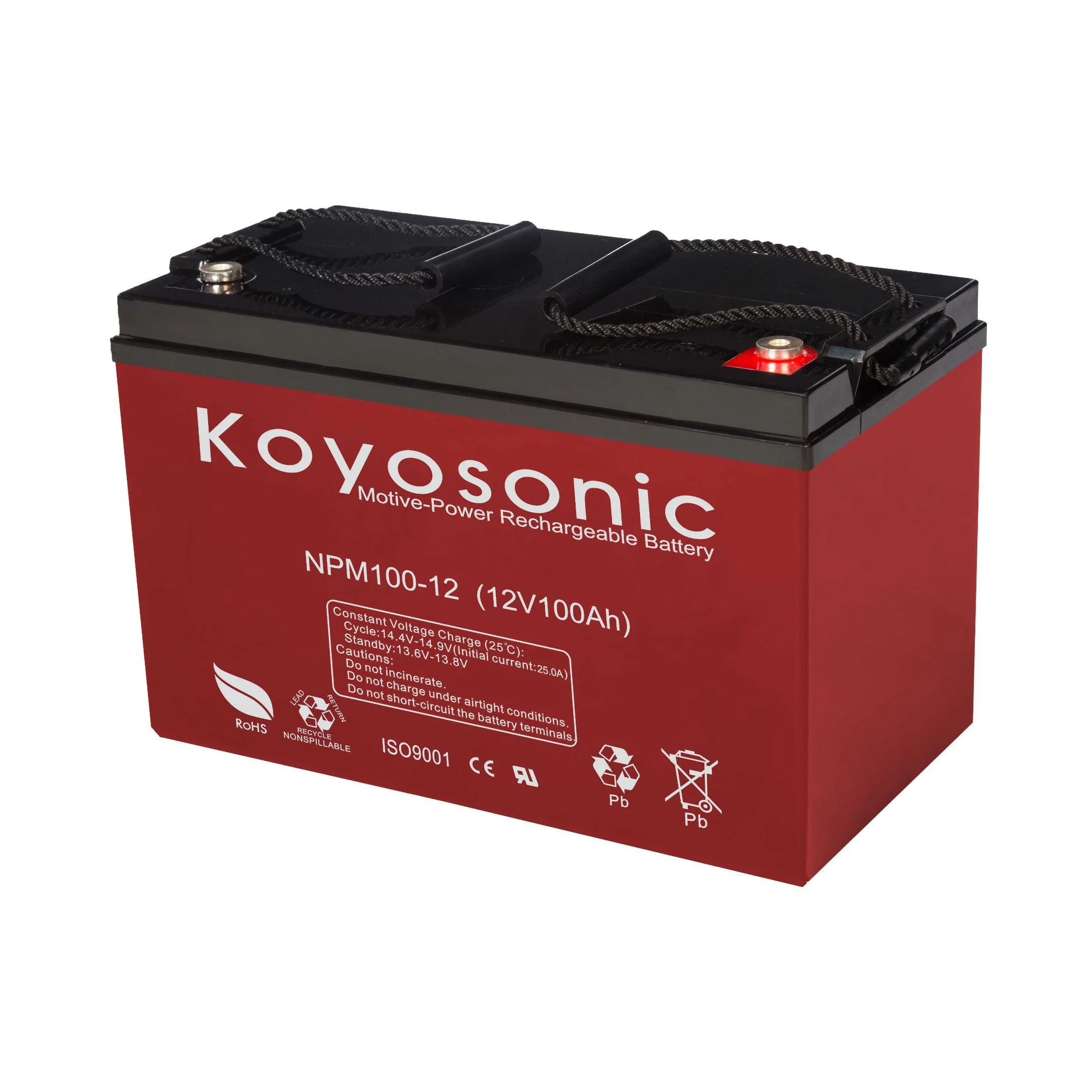 Bateria de Gel Solar SLA UPS Recarregável 12V100ah Bateria de Luz de Rua Solar Bateria de Armazenamento de Energia Solar 100ah 12V