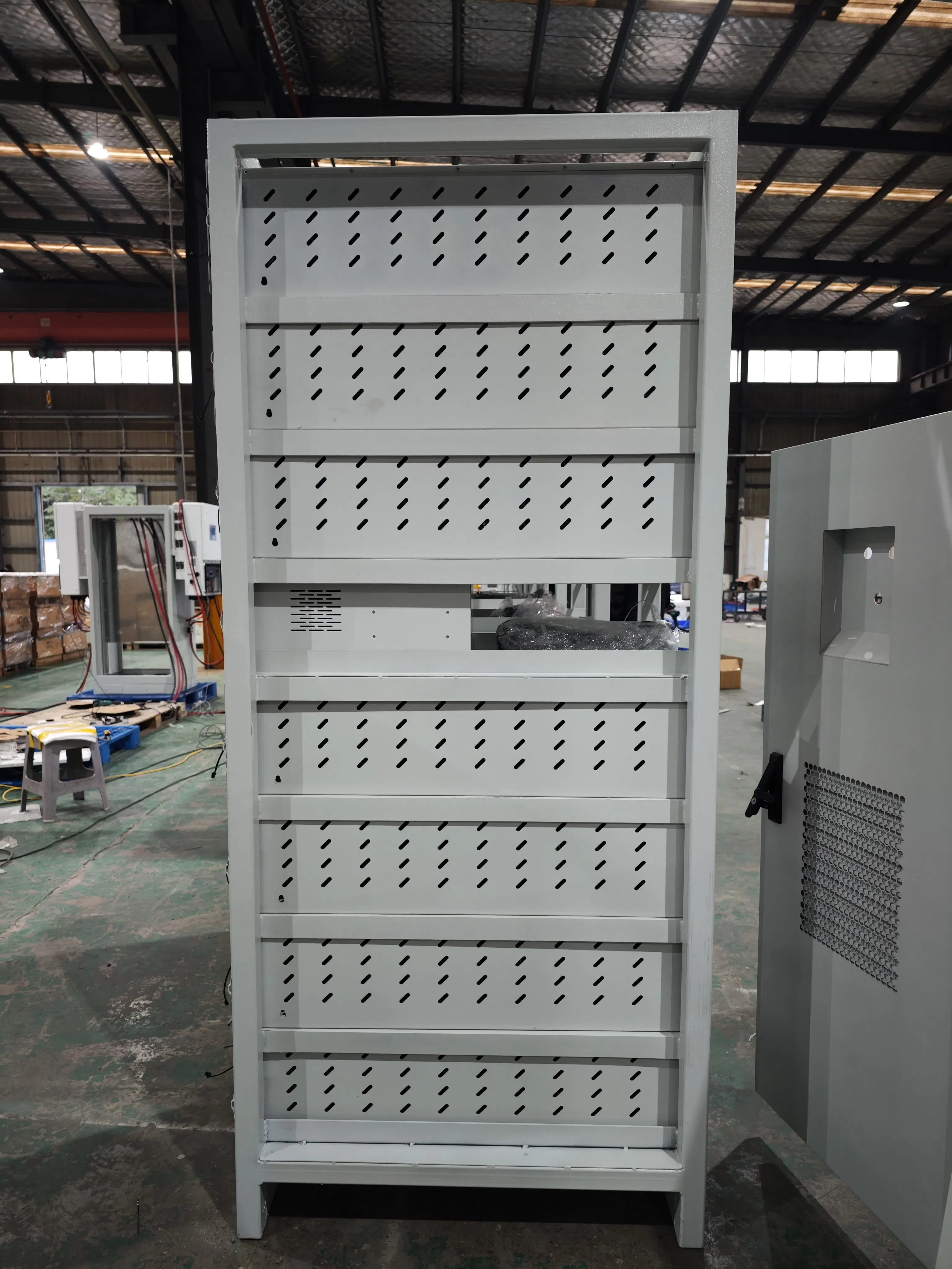 50kw 144kwh LiFePO4 Armazenamento de Rack de Pacote de Baterias para Uso Industrial e Comercial