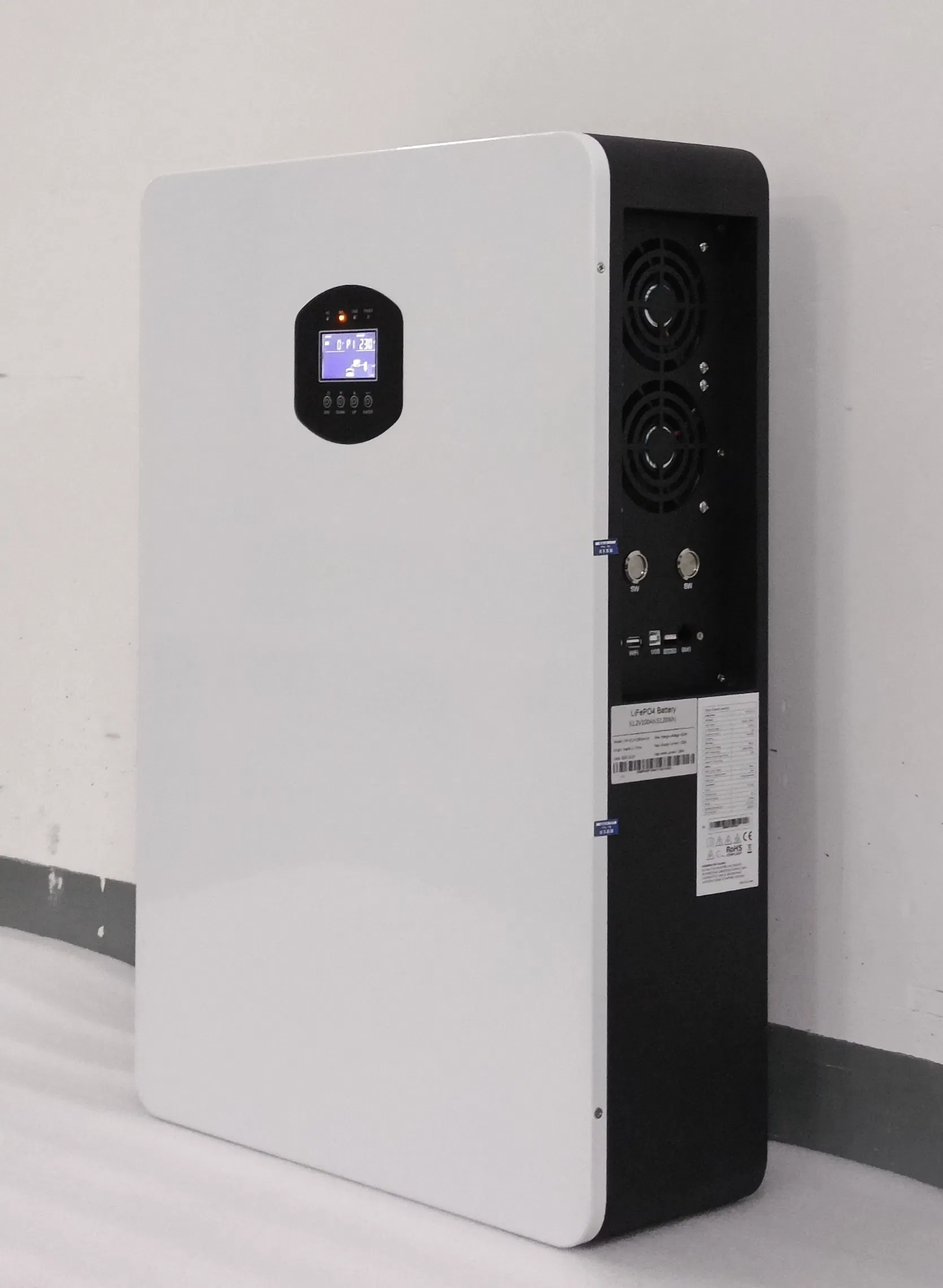 5kw Inversor 5kwh 10kwh Bateria Sistema de Armazenamento de Energia Solar Tudo em Um