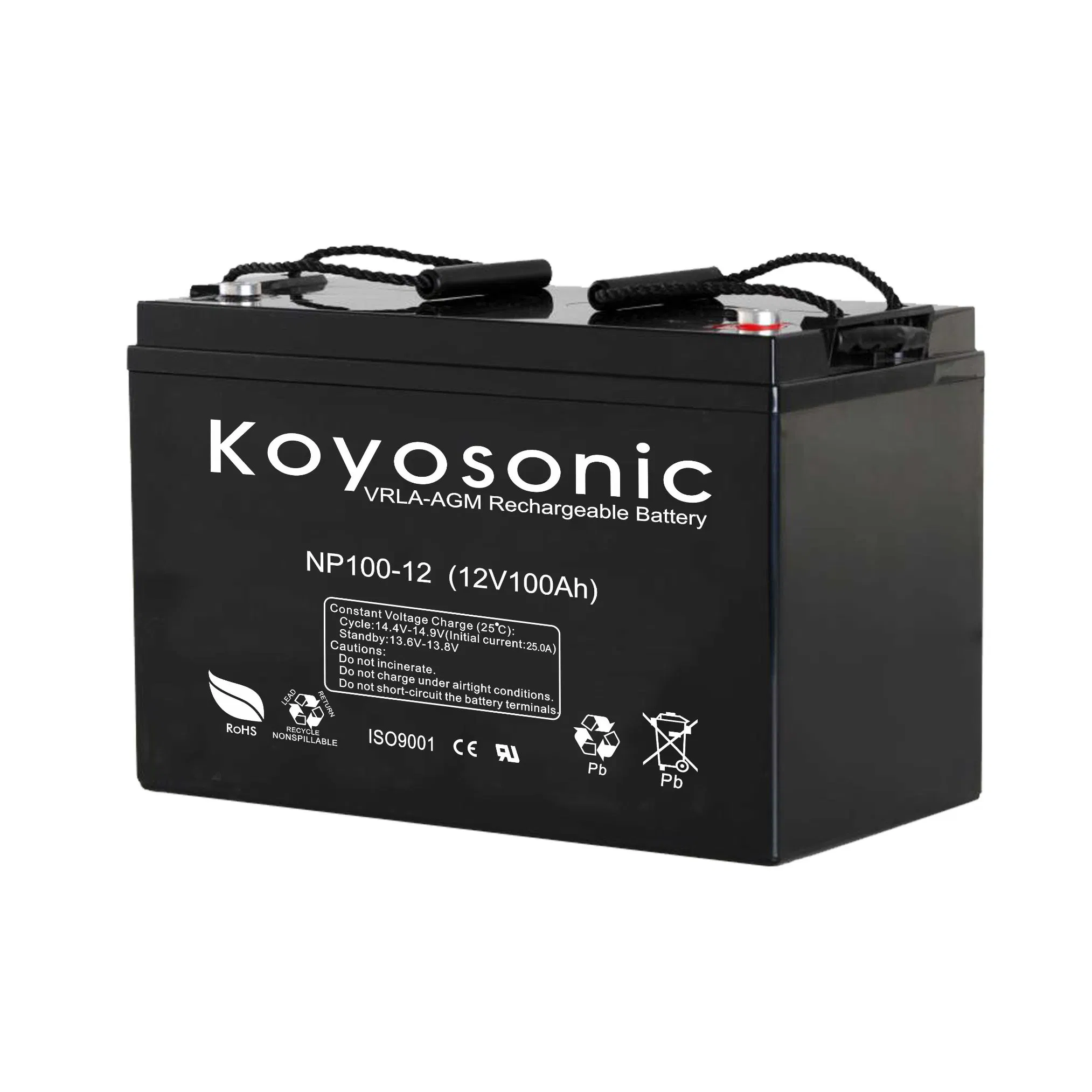 Bateria de Gel Solar SLA UPS Recarregável 12V100ah Bateria de Luz de Rua Solar Bateria de Armazenamento de Energia Solar 100ah 12V