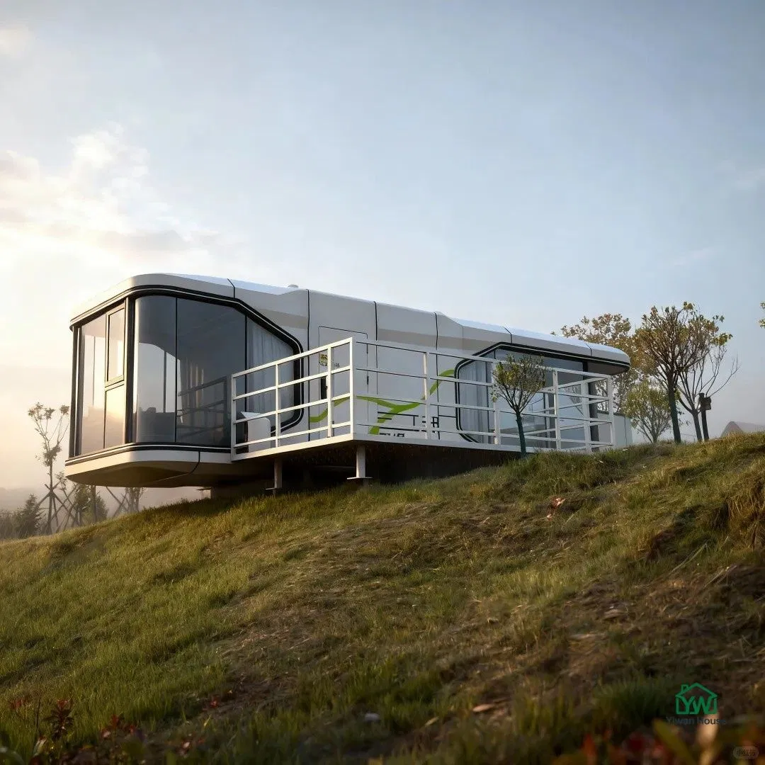 Venda Quente Casa Móvel Contêiner Personalizada Tiny Resort Glamping Ecológica