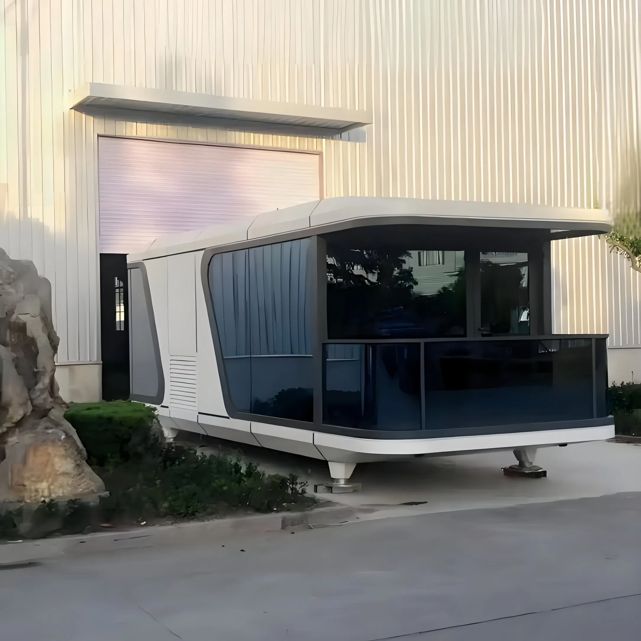 Casa Modular de Cápsula Prefabricada Moderna à Prova d'Água e à Prova de Som para Camping ao Ar Livre para Resort, Hotel e Homestay