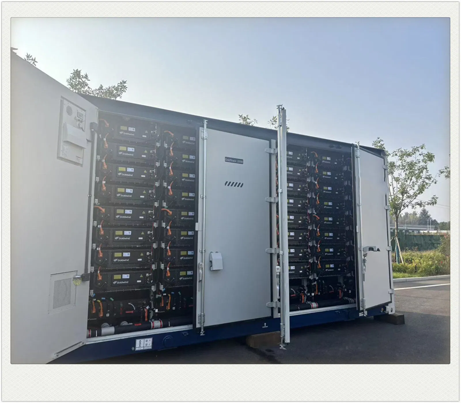 5mwh Sistema de Armazenamento de Energia Unidade de Gerenciamento de Potência com Caixa de Alta Tensão da Jingye Nova Energia