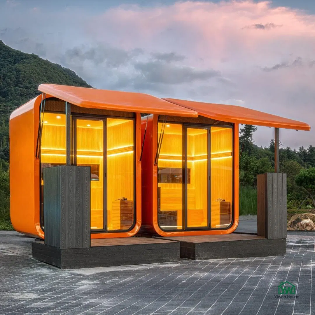 Venda Quente Casa Móvel Contêiner Personalizada Tiny Resort Glamping Ecológica