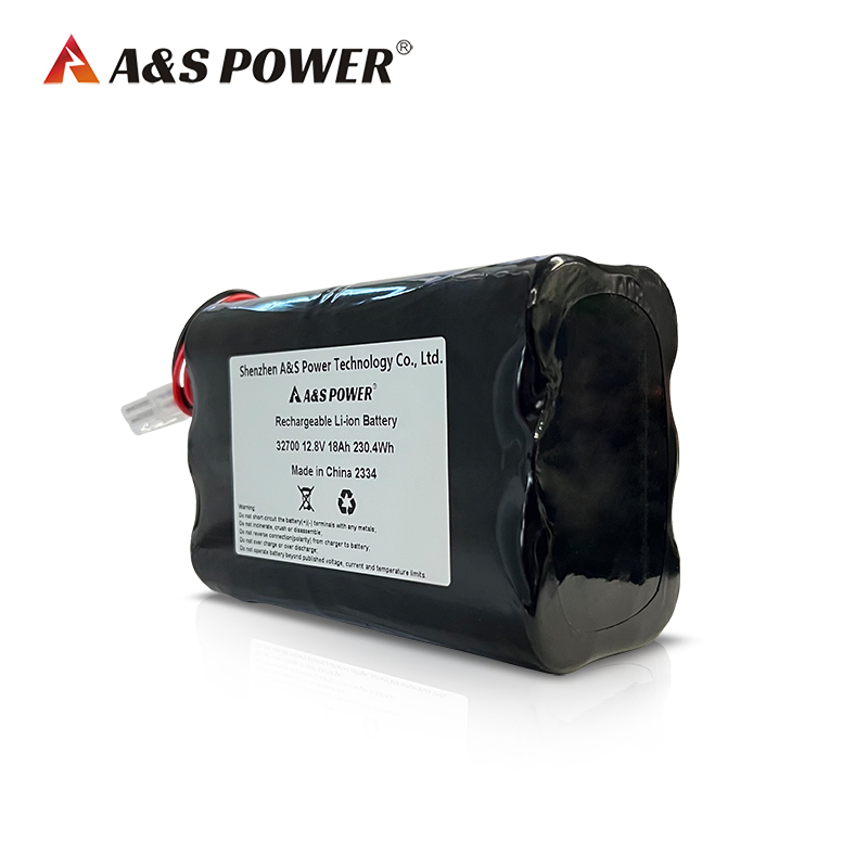 12.8V 18ah LiFePO4 Fábrica de Baterias Solares Venda Direta para Uso Externo, Camping e Sistemas Solares