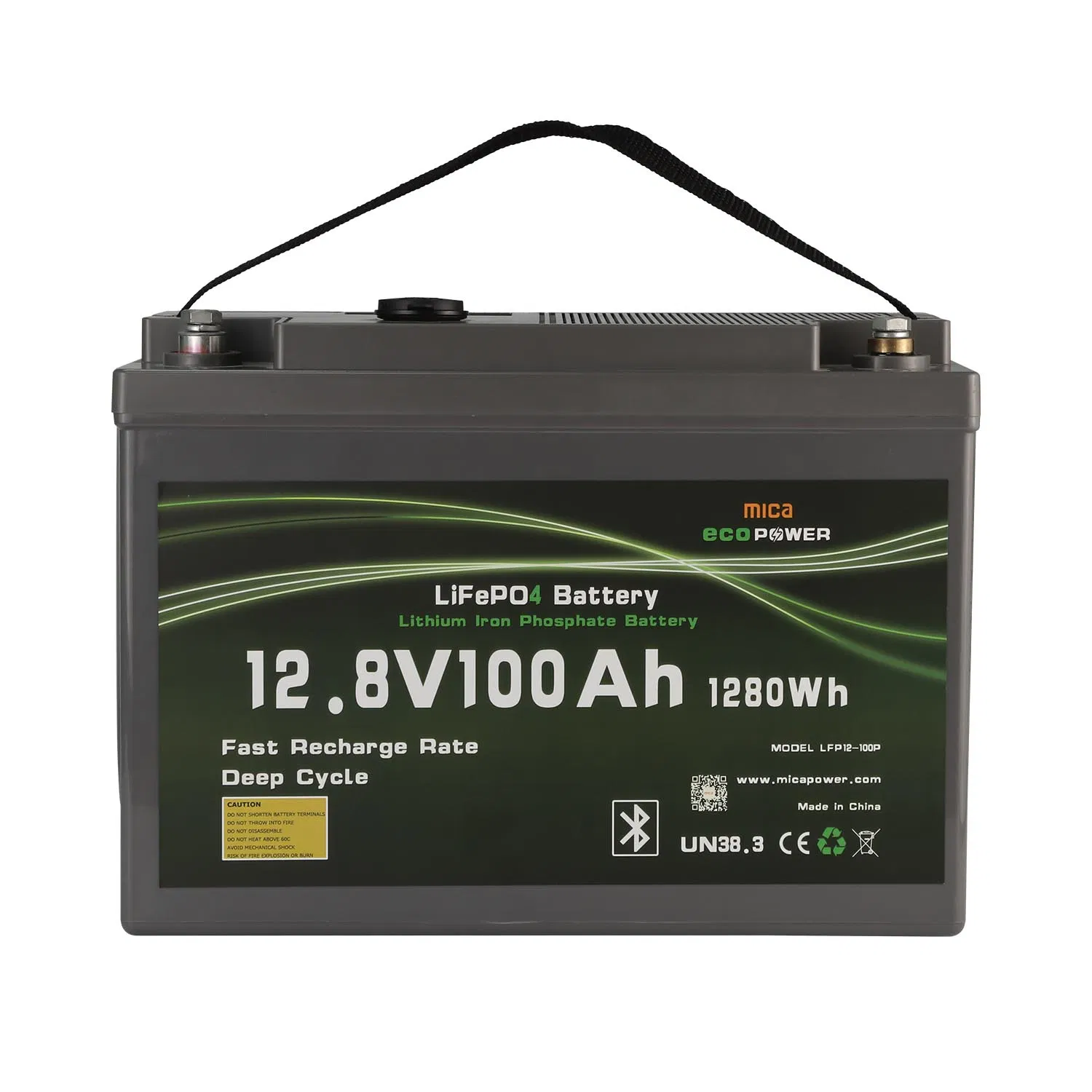 Certificado CE Dg 12V 100ah LiFePO4 Bateria 5~10kwh Consumo de Eletricidade Residencial de RV Fonte de Energia Bateria de Armazenamento de Energia